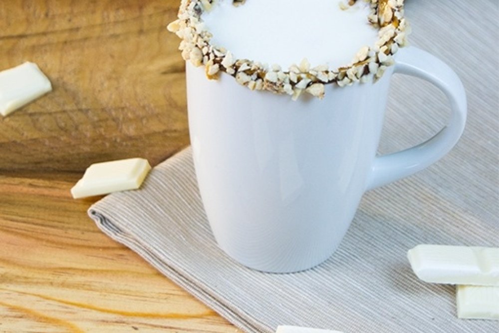 MUZLU BEYAZ ÇİKOLATA