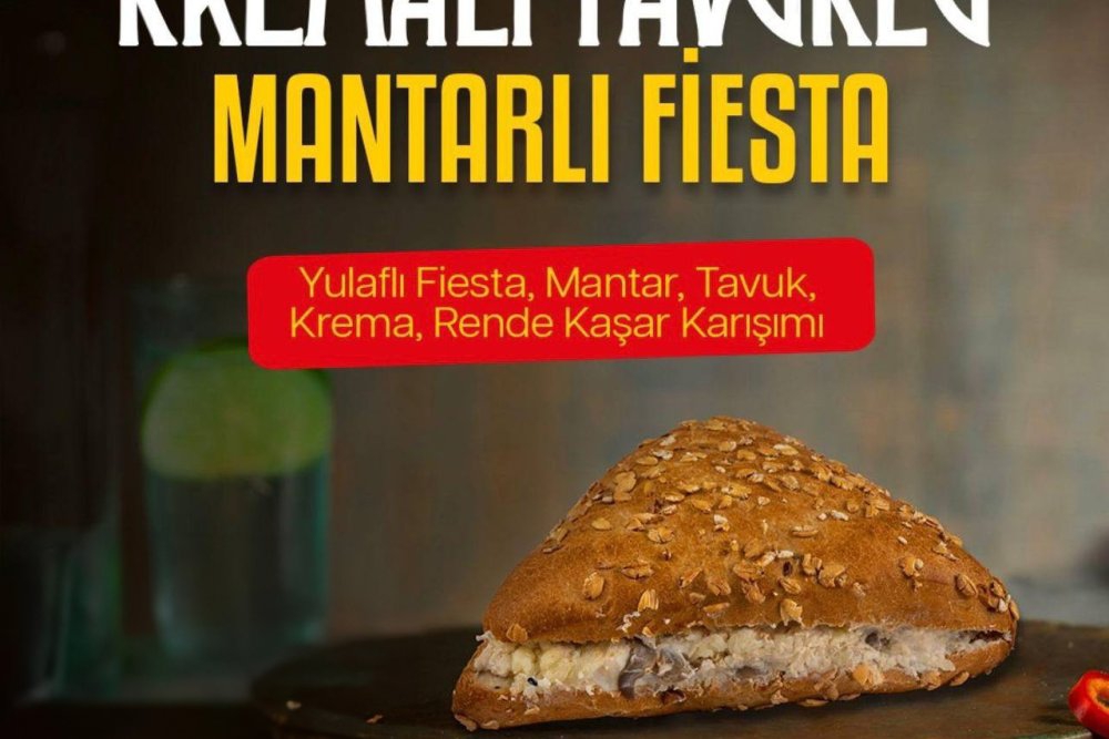 KREMALI TAVUKLU MANTARLI FİESTA